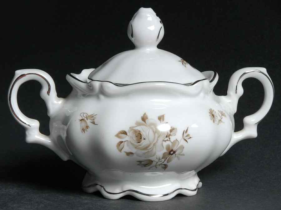 Sophia Sugar Bowl & Lid by Kronester-1