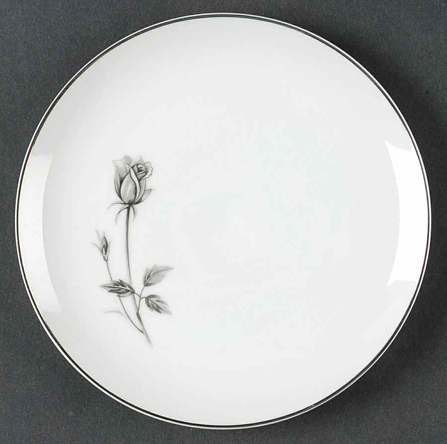 Enchanting Rose Bread & Butter Plate by Kessington-1