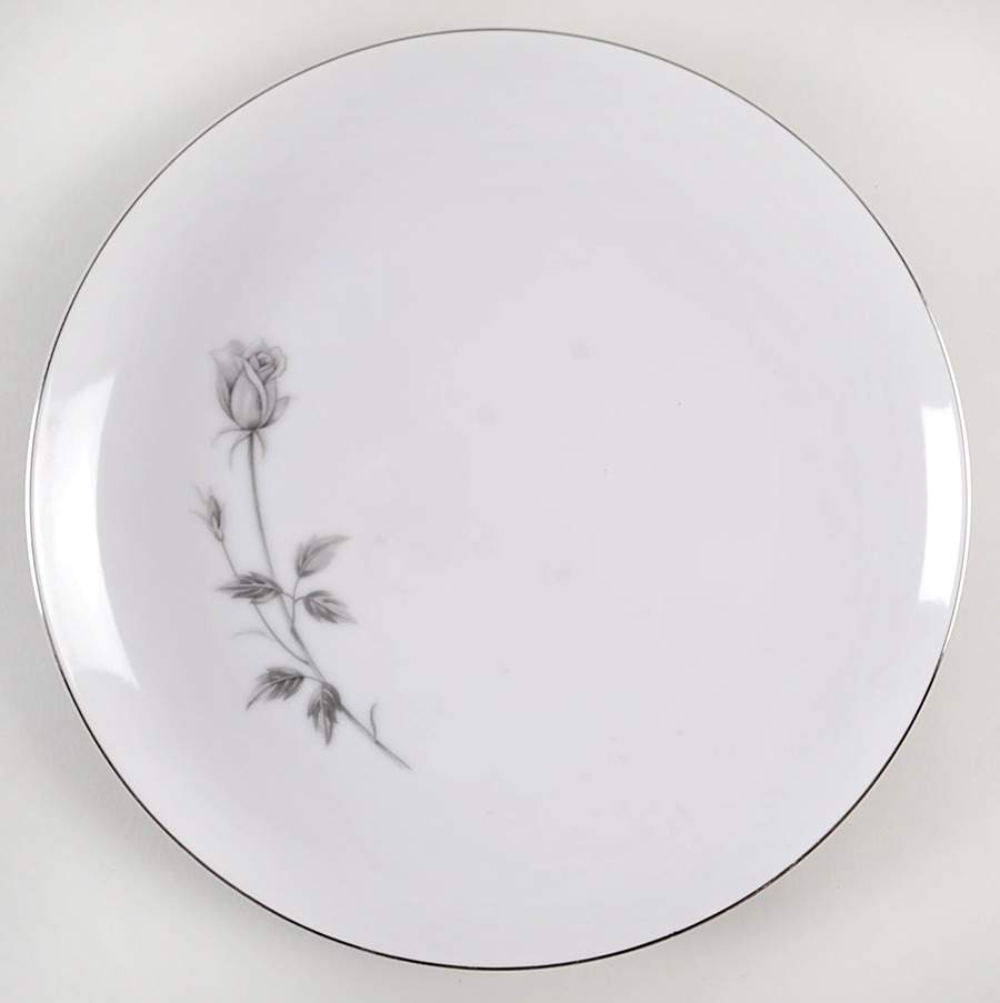 Enchanting Rose Salad Plate by Kessington-1