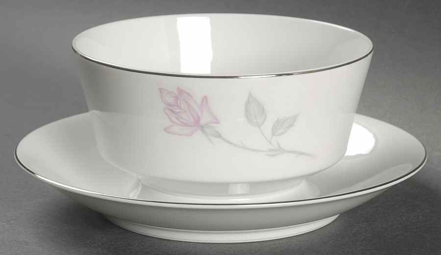 Forever Yours Gravy Boat with Attached Underplate by Kessington-1