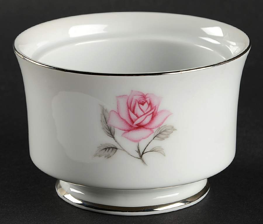 Majestic Rose Sugar Bowl No Lid by Kessington-1