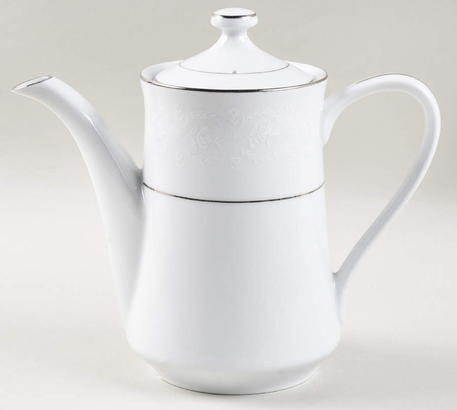 Petite Fleurs Small Coffee Pot & Lid by Kessington-1