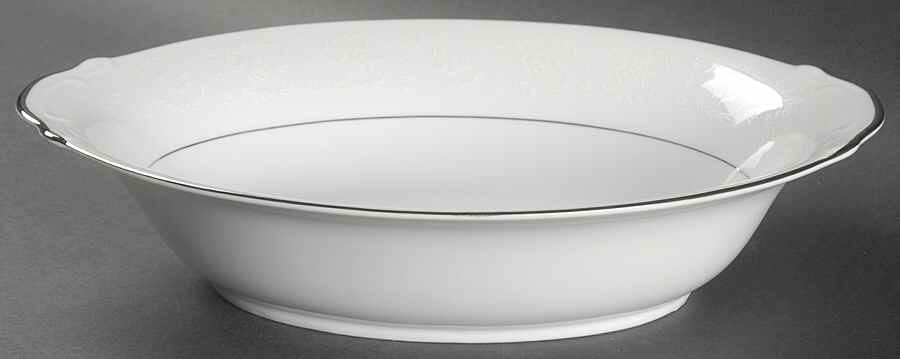 Petite Fleurs 10" Oval Vegetable Bowl by Kessington-1