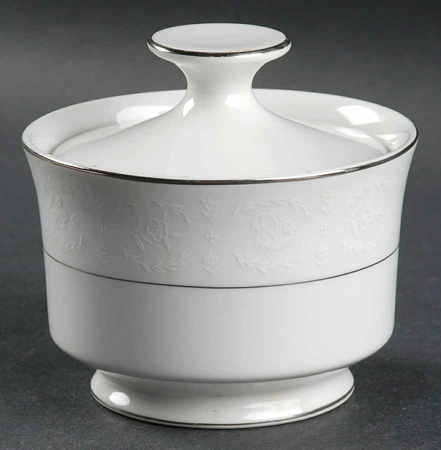 Petite Fleurs Sugar Bowl & Lid by Kessington-1