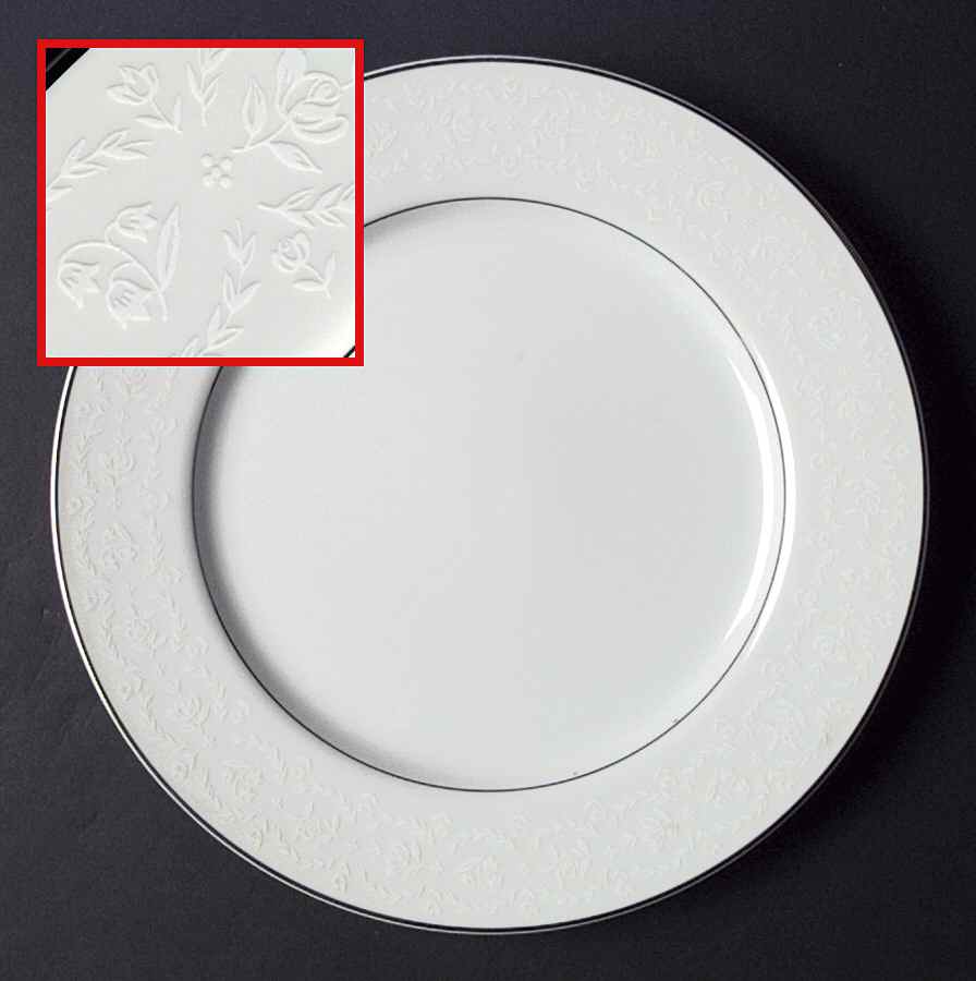 Petite Fleurs Dinner Plate by Kessington-1