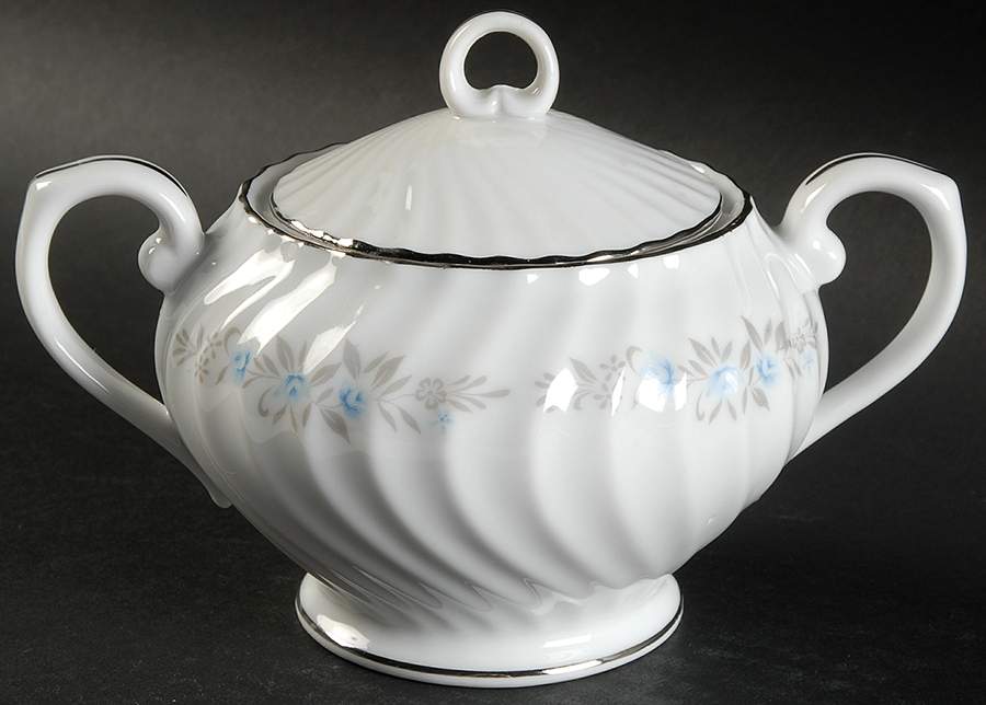 Springtime Sugar Bowl & Lid by Kessington-1