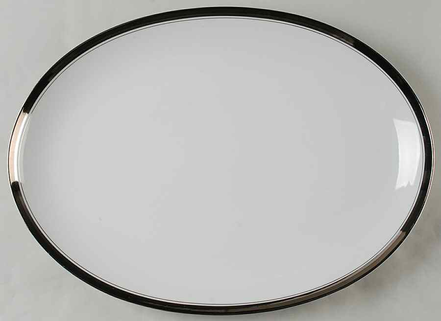 Victoria 16" Oval Serving Platter by Kessington-1