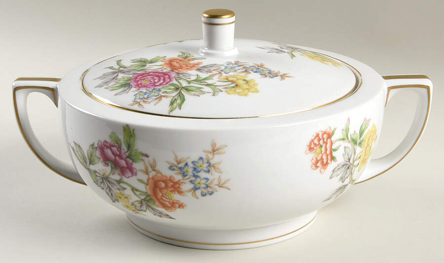 Carmel Round Covered Vegetable by Kyoto-1