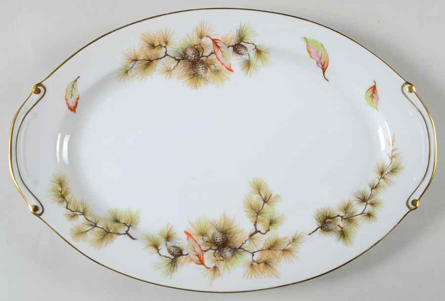 Forest 12" Oval Serving Platter by Kyoto-1