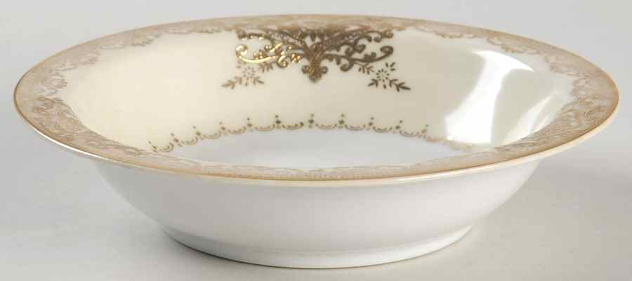 Goldana Rim Fruit/Dessert (Sauce) Bowl by Kyoto-1