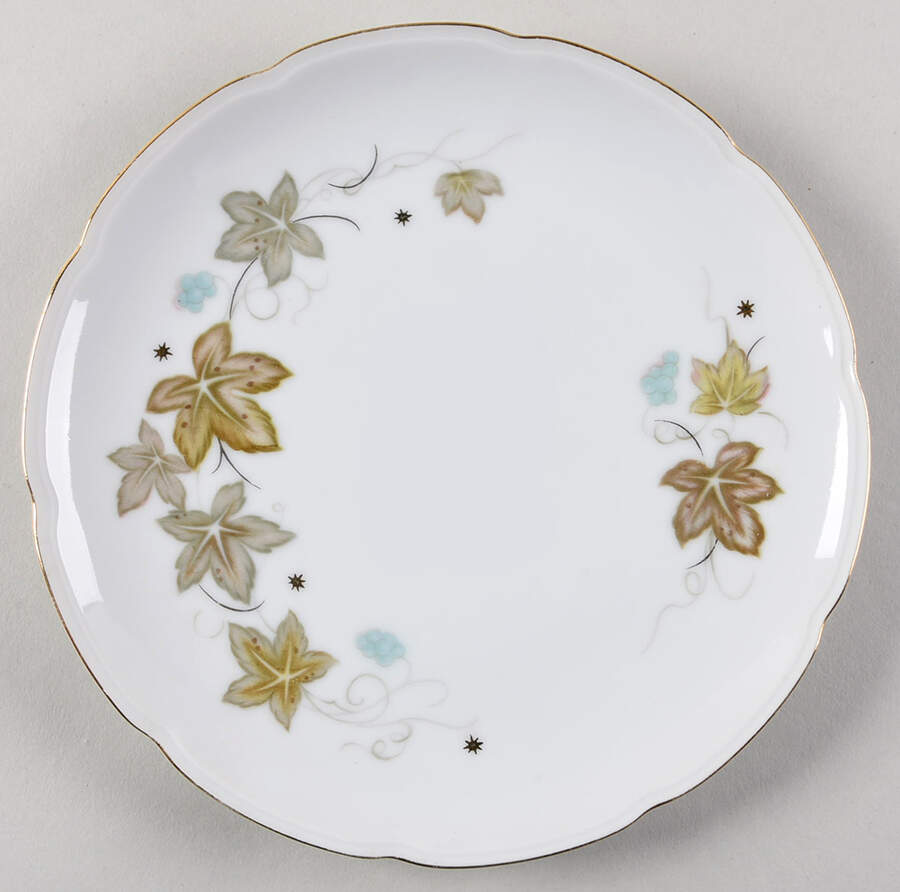 Maple Leaf Salad Plate by Kyoto-1