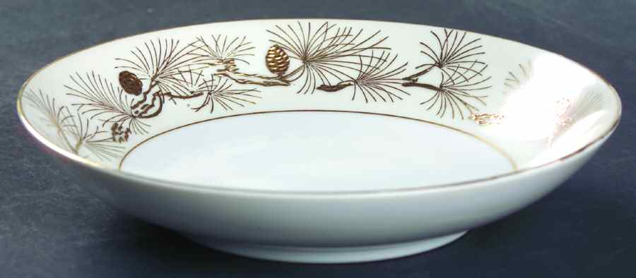 Pine Gold Fruit/Dessert (Sauce) Bowl by Kyoto-1