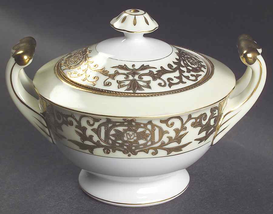 Regina Sugar Bowl & Lid by Kyoto-1