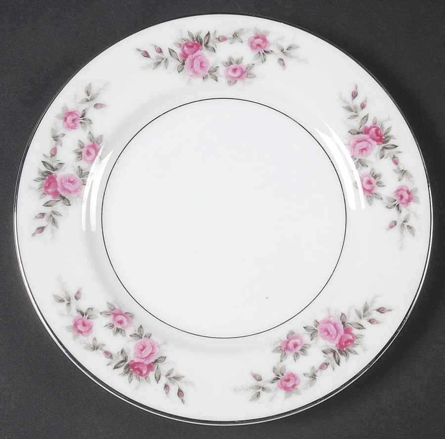 Rose Garland Bread & Butter Plate by Kyoto-1