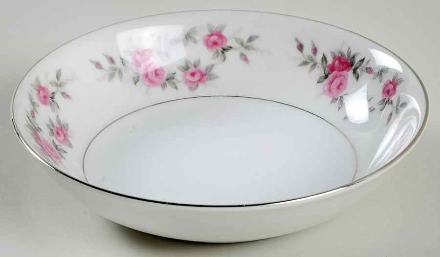 Rose Garland Fruit/Dessert (Sauce) Bowl by Kyoto-1