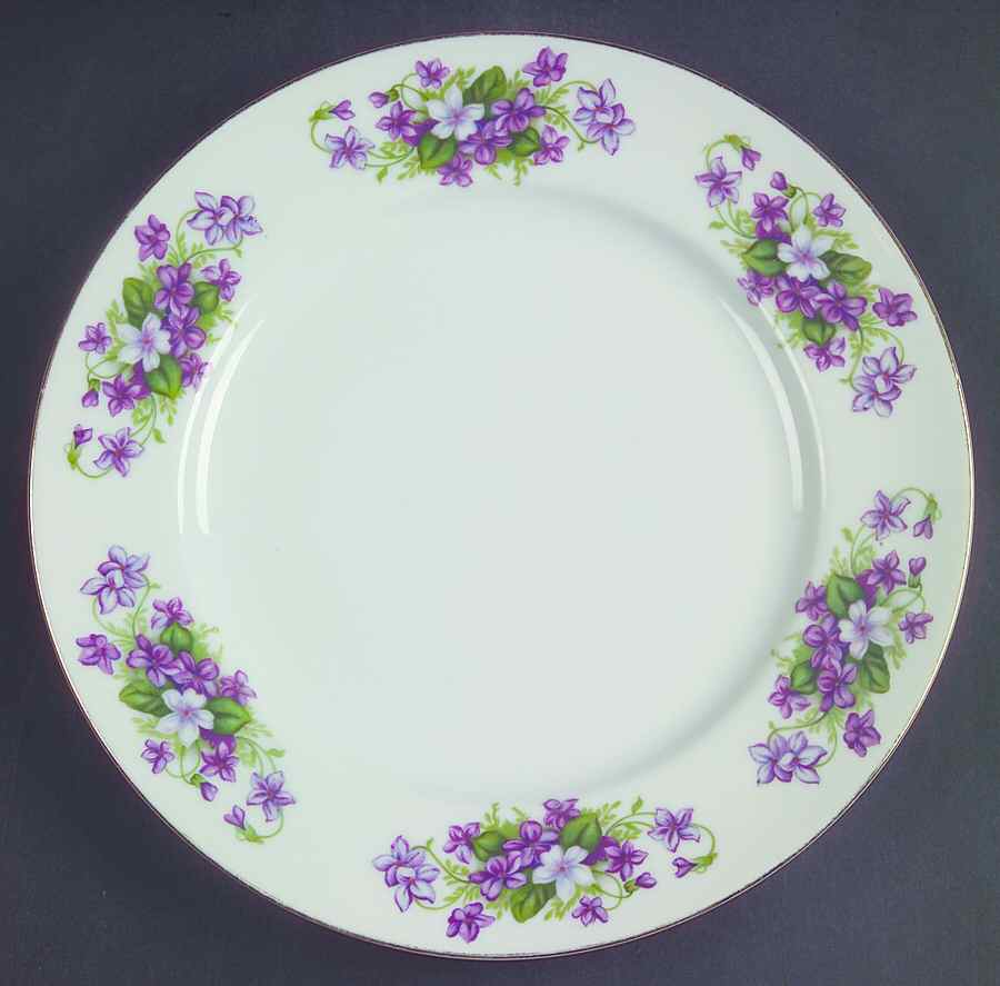 Violet Dinner Plate by Kyoto-1