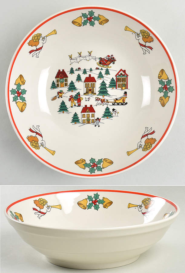 KUL1 9" Round Vegetable Bowl by Kun-Lun-1