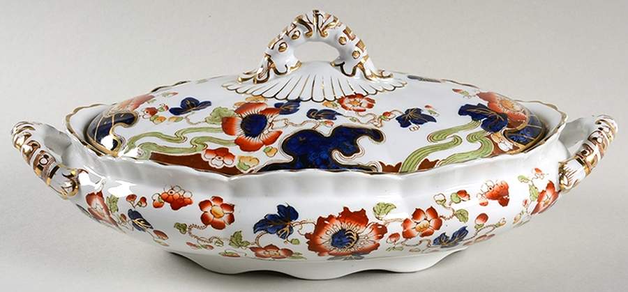 Tokio Oval Covered Vegetable by Keeling & Co-1