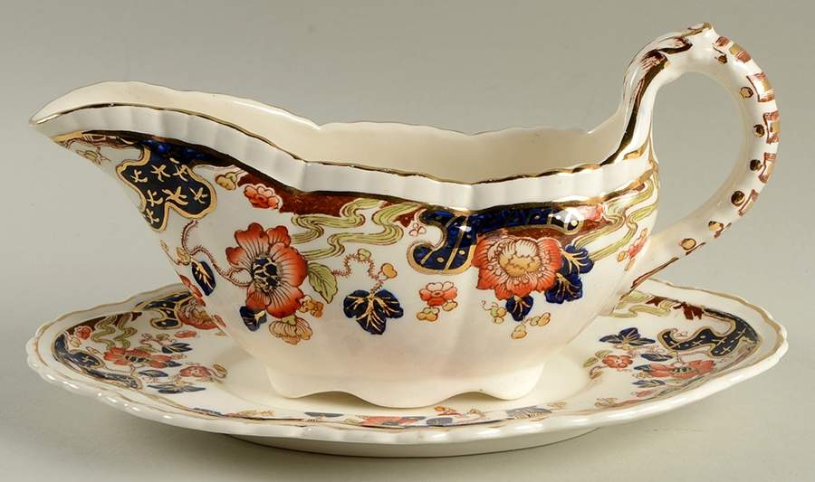 Tokio Gravy Boat & Underplate by Keeling & Co-1