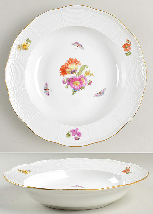 KPM74 Large Rim Soup Bowl by KPM-1