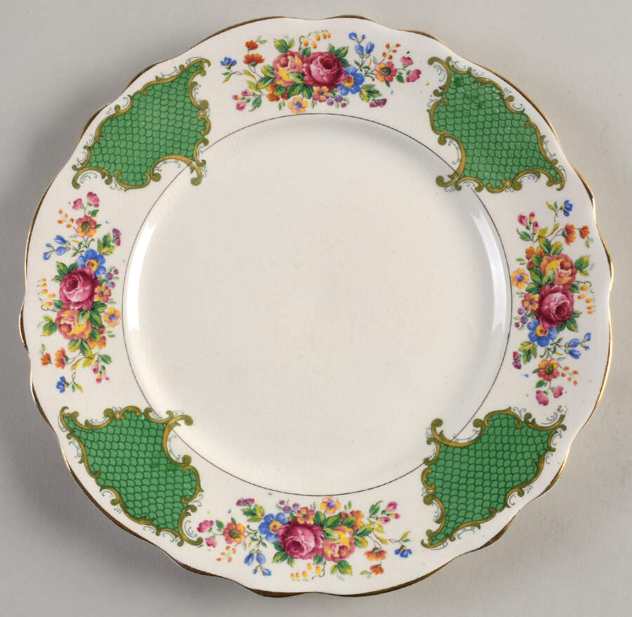 Sandringham Luncheon Plate by James Kent (England)-1