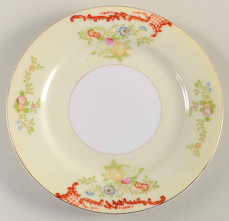 KRE4 Bread & Butter Plate by Krescent (Japan)-1