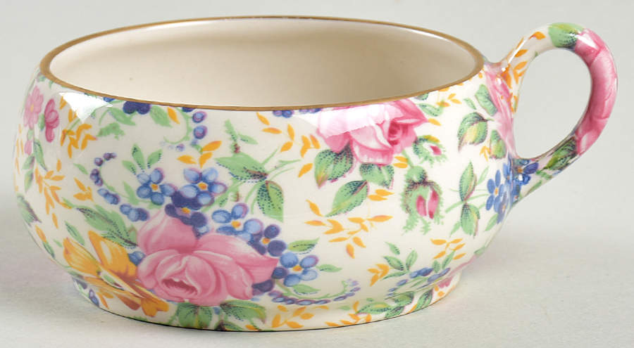 Rosalynde(Granville, New, Globestp) Mini Open Sugar Bowl by James Kent (England)-1