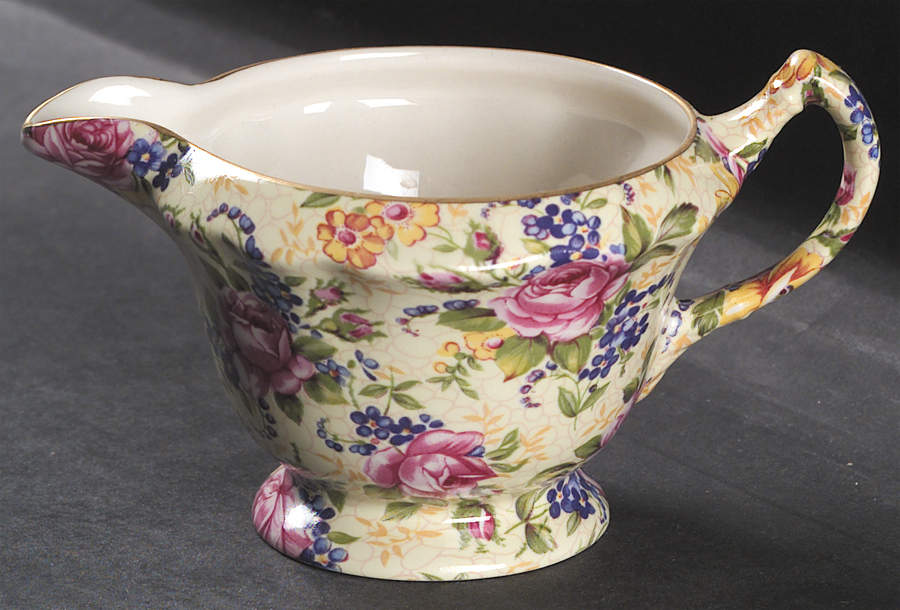 Ruth Kent (New, Granville Shape) Granville Creamer by James Kent (England)-1