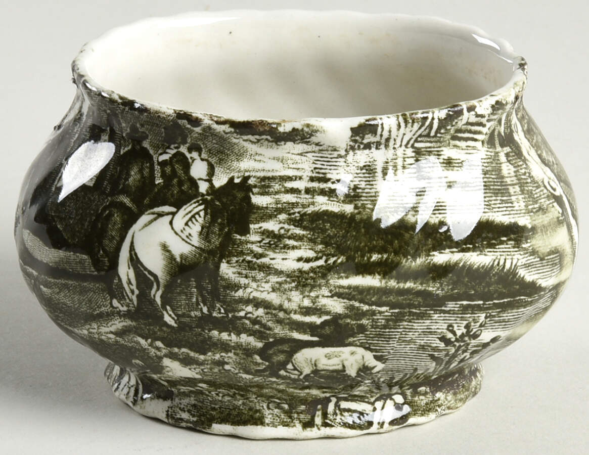 KNT23 Sugar Bowl No Lid by James Kent (England)-1