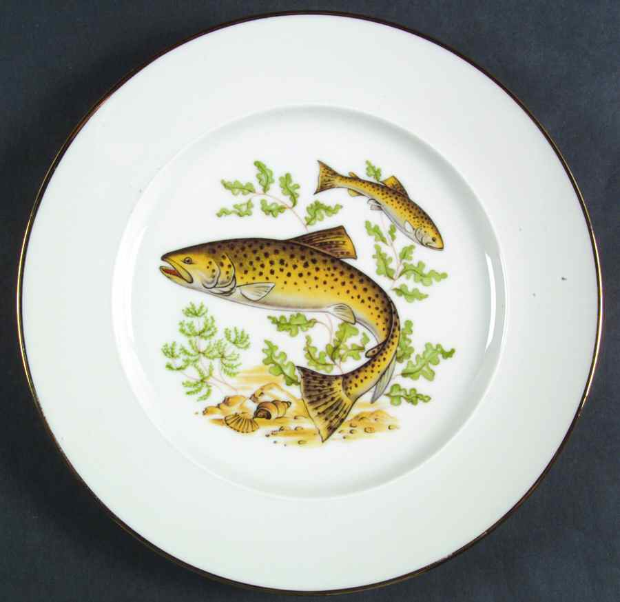 JKW75 RIM Dinner Plate by JKW Bavaria-1