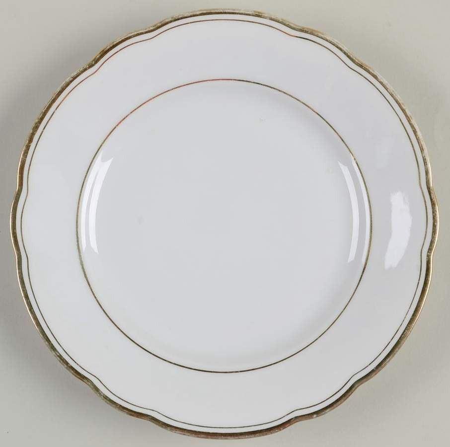 KHL21 (Gold Trim) Salad Plate by Kahla-1