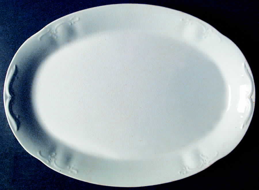 KTK62 12" Oval Serving Platter by Knowles, Taylor & Knowles-1