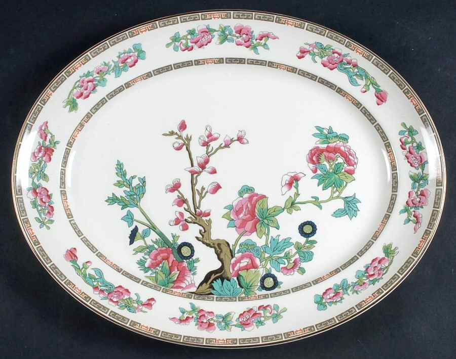 5800 16" Oval Serving Platter by Keeling & Co-1