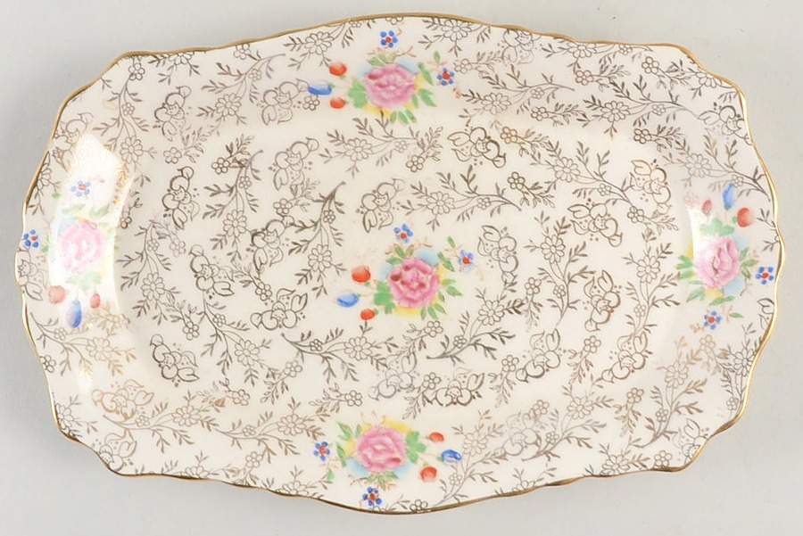 Embassy Tray for Mini Creamer & Open Sugar by James Kent (England)-1