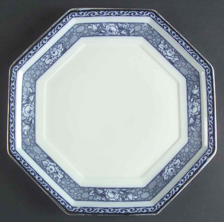 Ormonde (Dark Blue) Underplate for Tureen by Keeling & Co-1