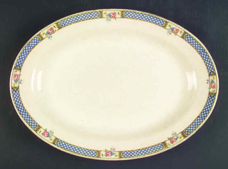 KTK108 15" Oval Serving Platter by Knowles, Taylor & Knowles-1