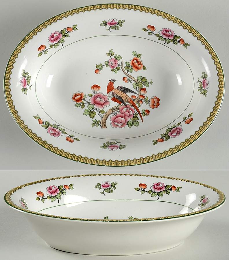 KTK117 9" Oval Vegetable Bowl by Knowles, Taylor & Knowles-1