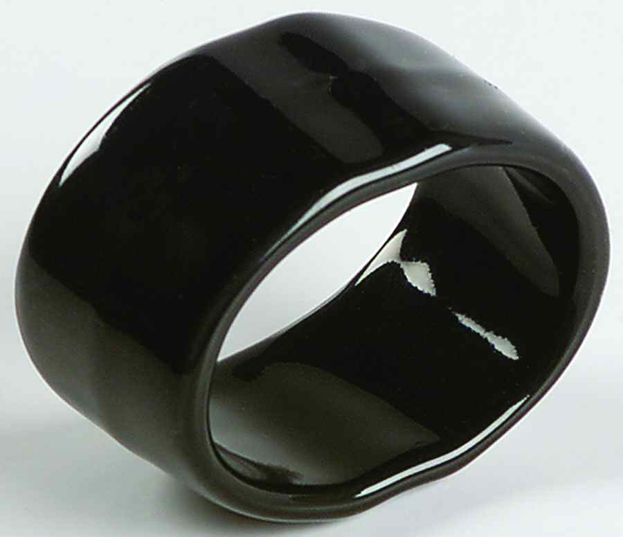 Maison Black Napkin Ring by Kennex Group (China)-1