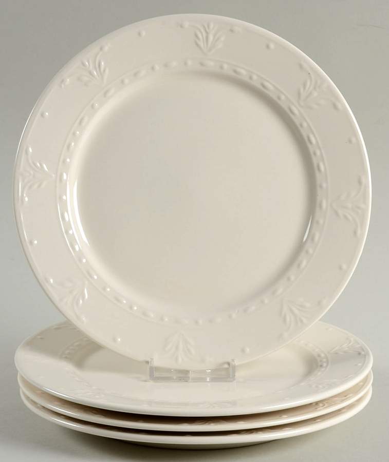 Florence Ivory Salad Plate - Set of 4 by Kennex Group (China)-1
