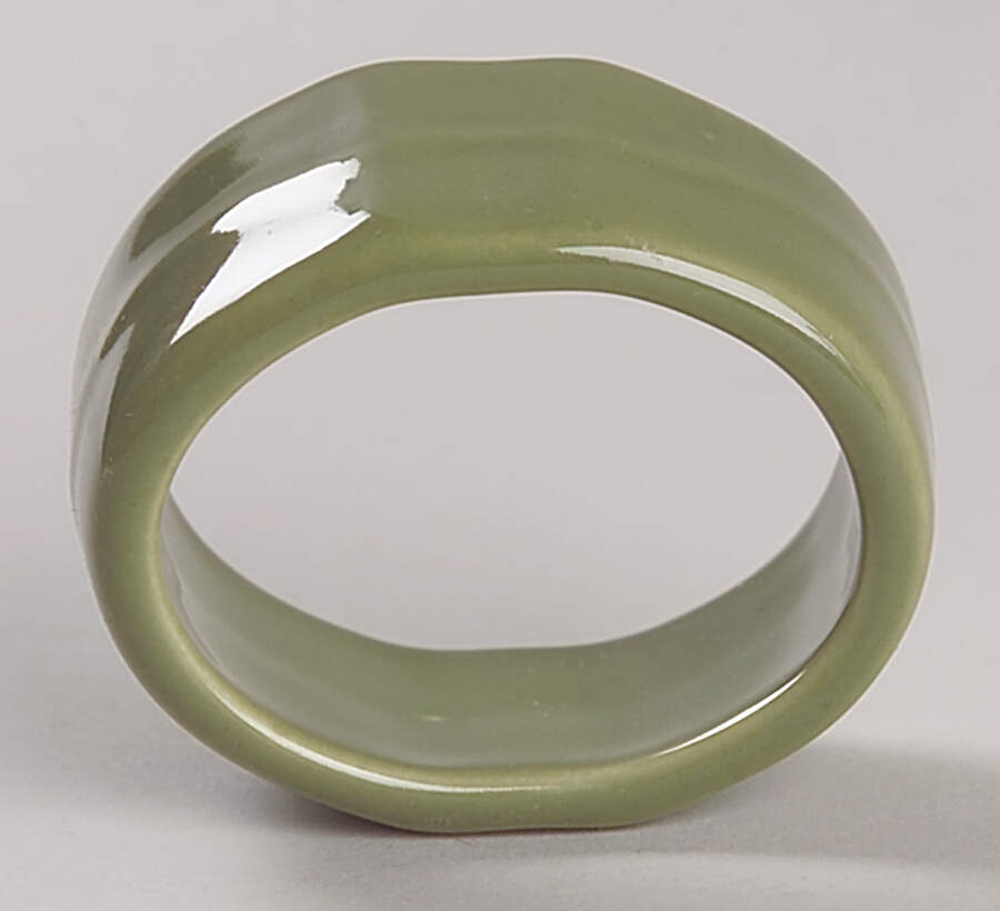 Florence Sage Napkin Ring by Kennex Group (China)-1