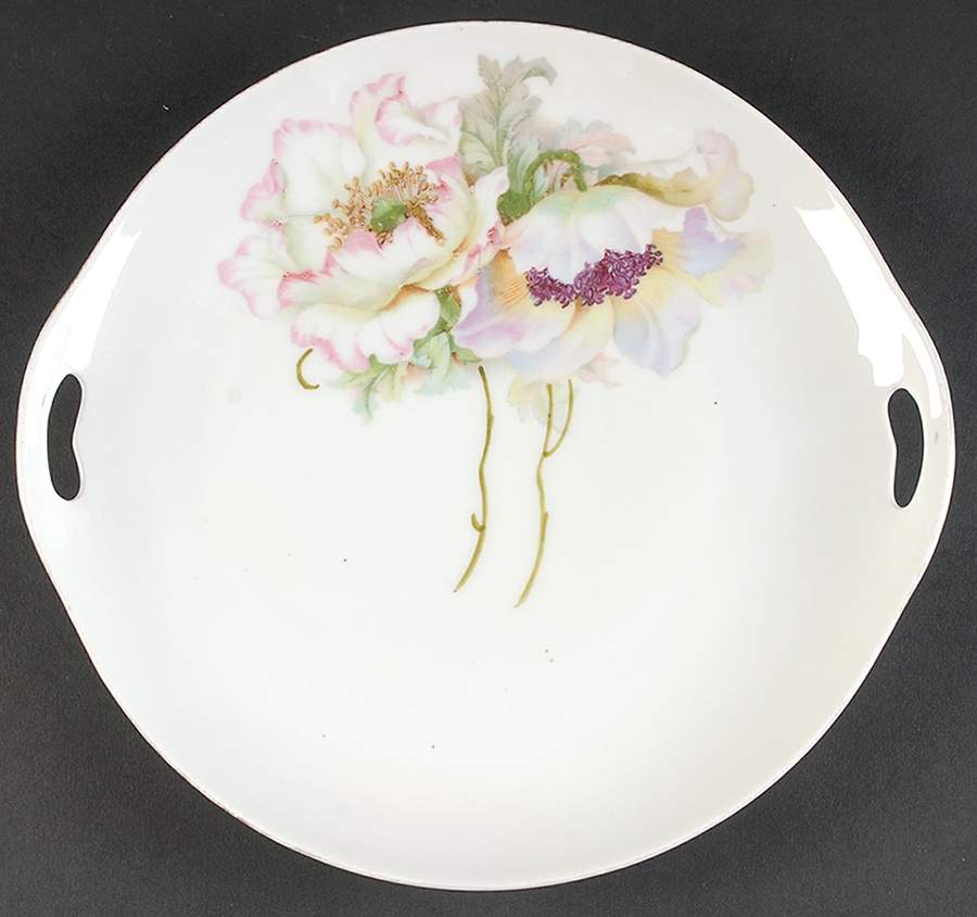 KLV4 Handled Cake Plate by Kloster Vessra (Germany)-1