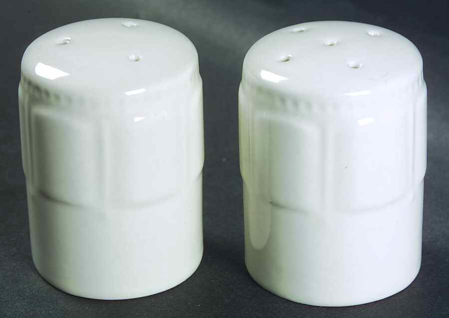 Preston White Salt & Pepper Set by Kennex Group (China)-1