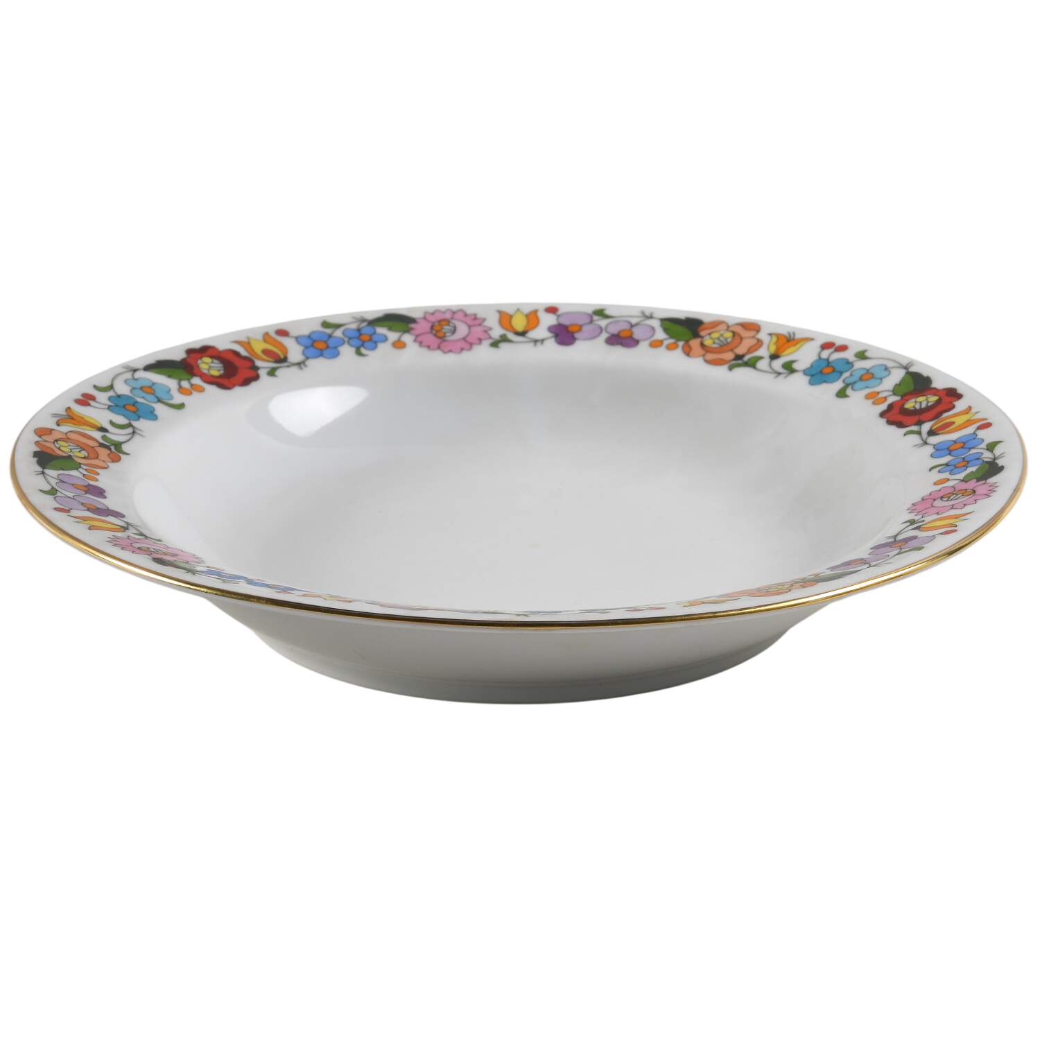 KA1 Large Rim Soup Bowl by Kalocsa-1