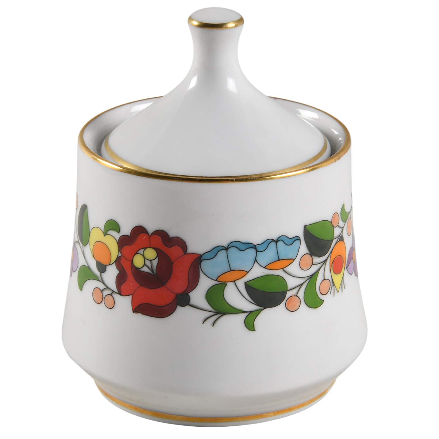 KA1 Mini Sugar Bowl & Lid by Kalocsa-1