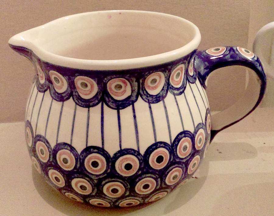 Circle Gravy Boat by Kent Pottery-1