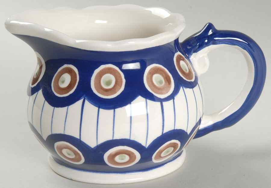 Circle Creamer by Kent Pottery-1