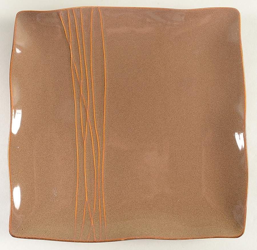 Sienna Square Dinner Plate by KN Karen Neuburger-1