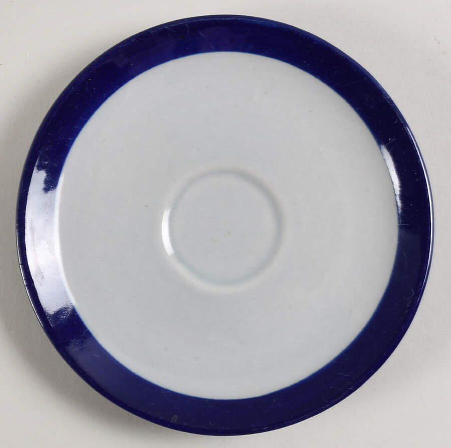 Guadalajara Blue Saucer by Ken Edwards Pottery-1