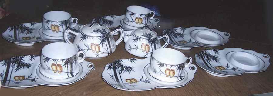 KYR1 Snack Plate & Cup Set by Kiriya (Japan)-1