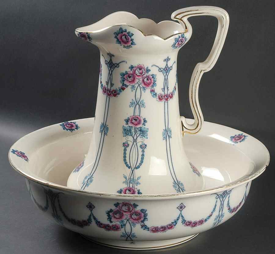Kensington Large Pitcher & Bowl Set by Keeling & Co-1